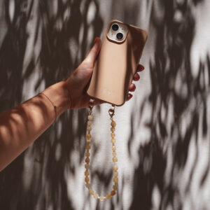 Kort telefoonkoord butter yellow